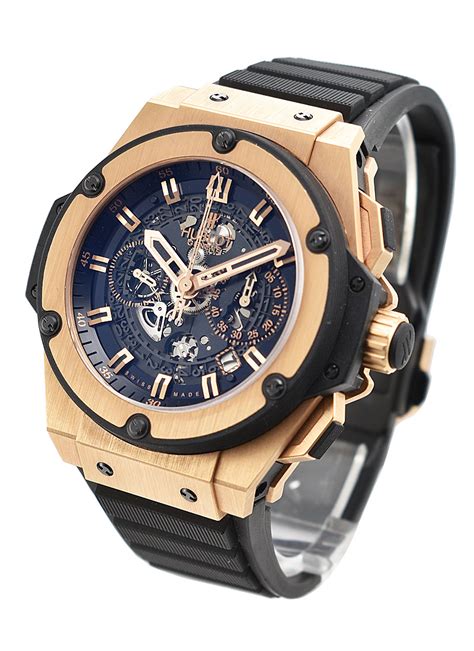 hublot king power unico rose gold price|Hublot King Power Unico Black Skeleton Dial Chronograph .